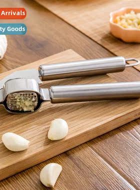 Household multifunctial garlic press creative kchen gadgets