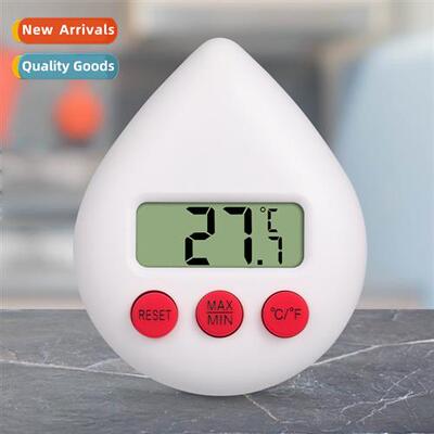 New products Indoor electric rmometer water drop temperature
