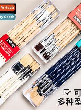 Pébéo watercolor brushes gouache acrylics oil painting fla