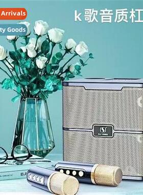 All-in-e microphe bluetooth speaker home jukebox outdoor k s