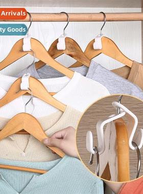 Hanger cnecting hooks stackable clos hooks closet organizing