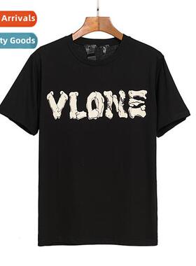 Big V summer new skull back persalized popular prints teenag