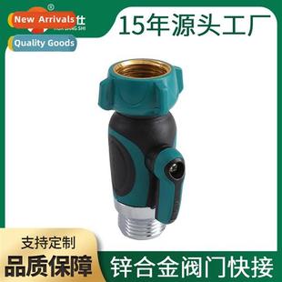 through water valve Zinc straight cnector alloy