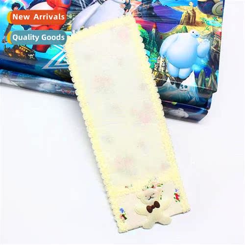 Rustic floral lace fabric Cute Bear Remote Ctrol Cover Remot