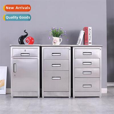 304 stainless steel short cabinet hospal bedside activy cabi