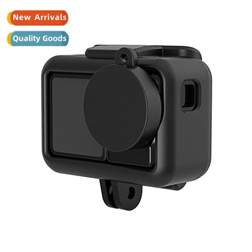 适用DJI OSMO ACTION Bezel Silicone Case DJI Waterproof Camer