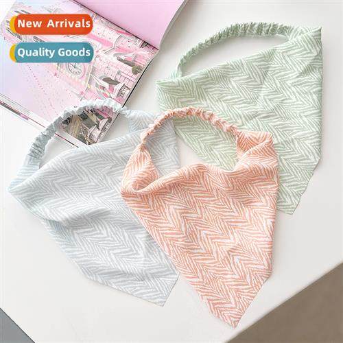 New triangle scarf elastic hair band women simple hundred wh