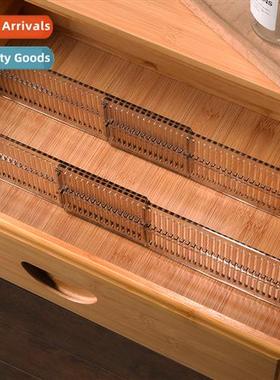 Transparent household drawer dividers bedroom lingerie retra