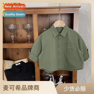 Boys jacket spring  fall new n boys shirt tide  in small chi