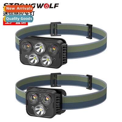 New style built-in battery XPG+COB red and whe light wh batt