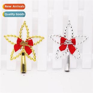 14.5cm small bow New hollow gift tie deg Christmas
