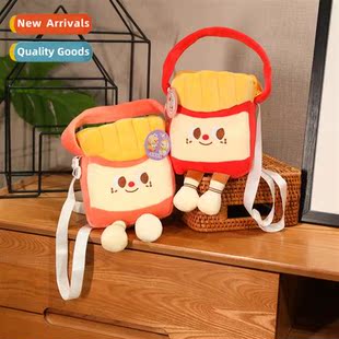 childrens stud New bag doll plush grabber crossbody cute