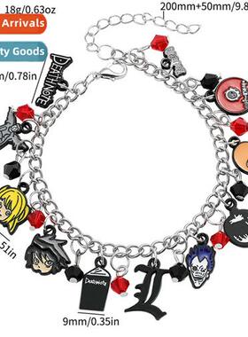 New Chainsaw Man Scream Bracelet Death Note Pendant Loose Be