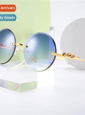 Strg fashi cool new frame round face glasses 2021 new nd dec