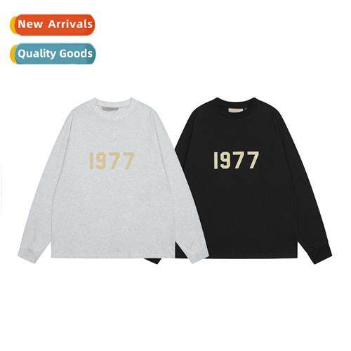 FOG SS22 compound line ESSENTIALS flocked 1977 round neck lg