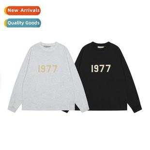 line ESSENTIALS neck SS22 round compound 1977 FOG flocked