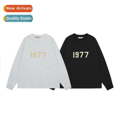 FOG SS22 compound line ESSENTIALS flocked 1977 round neck lg