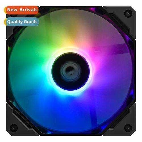 TF-12025 desktop case fan wh colorful illuminati  PWM temper