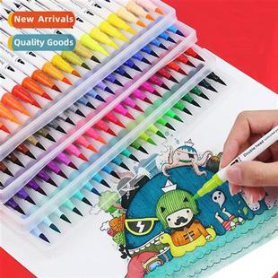 water based ended childrens pencils Double watercolor