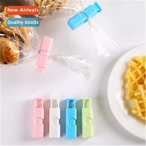 4pcs Press Seal Clip Bread Bag Clip Moisture-pro Freshness C