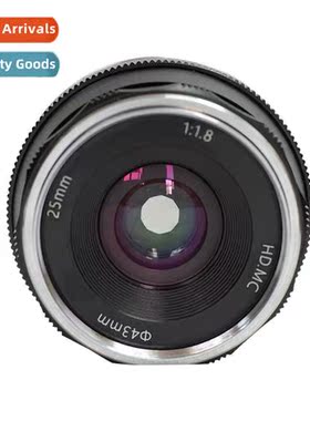 APSC 25mm F1.8 Micro Lens FX Mount 适用Fuji Lens Fujian