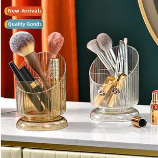 Luxury Bucket Makeup Organizer Premium Brush Light