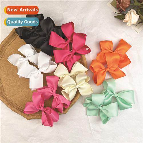 Europe and  Uned States models bow hairpin sweet girl cute h