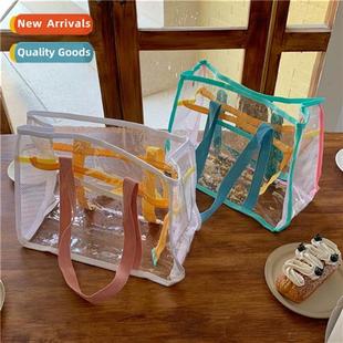 summer jelly cream beach bag PVC travel waterpro storage bag