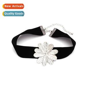 ZA persalized fashi light luxury flowers necklace temperamen