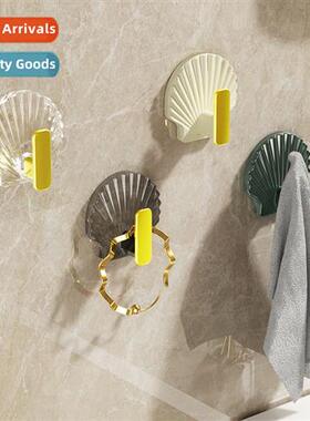 Light luxury shell gold-plated hooks whout punching househol