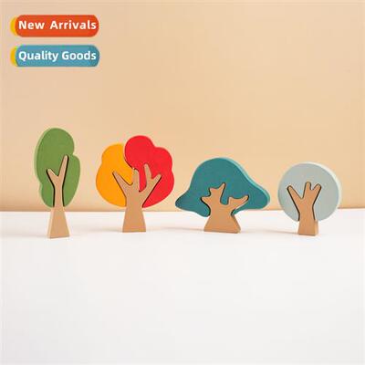 Forest e ins build house Christmas decorati home furnishings