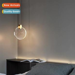 crystal chelier persalized Modern dining bubble bar simple