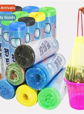 Drawstring drawstring garbage bags kchen thickened rolls  tr