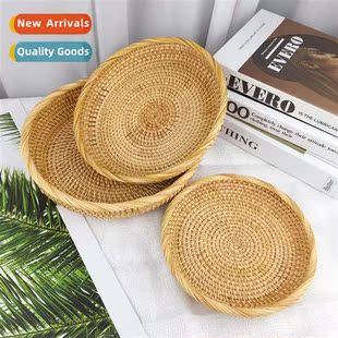 Vietnam rattan wicker storage baskets household fru tray liv