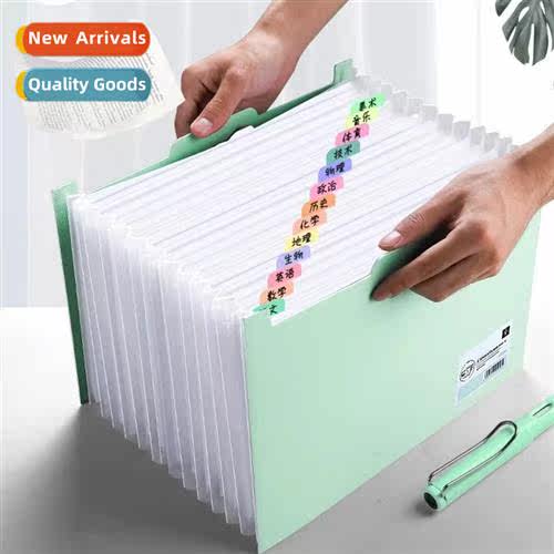 Organ bag large capacy file organizer folder vertical test p