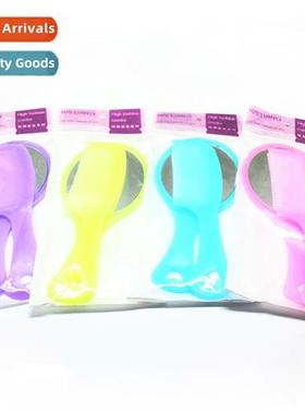 Carrying Makeup Mirror Comb Set Womens Jelly Color Mirror Co