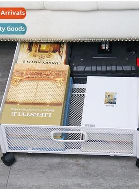 Pull-out underbed storage rack removable large capacy storag