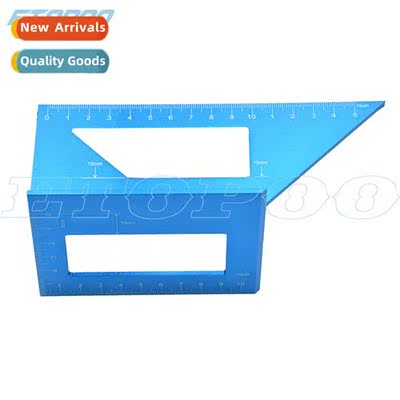 Woodworking T-type scribing gauge multifunctial angle ruler