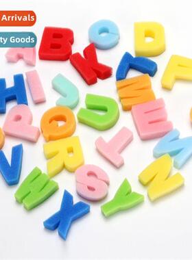 26 Upper Case Alphabets Painting Spge Stamps Early Learning