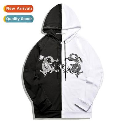 American tide dark punk style double drag play beads printin