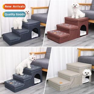 Pet dog stairs steps up bed bed ramp pet dog up down stairs