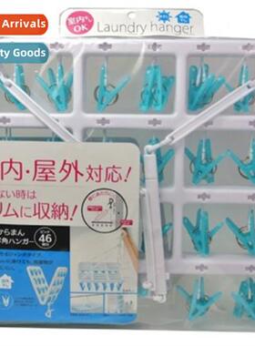 Japan  n-tangling square hanger 46 clamps underwear underwea