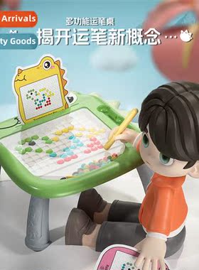 Childrens early educati educatial magnetic dinosaur brush dr