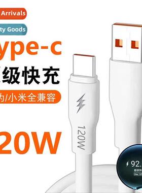 120W Super Fast Charge Type-c Data Cable Thickened Pyth Cabl