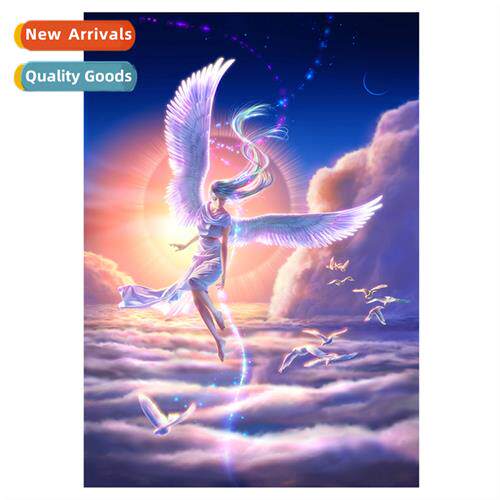 Yiwu 5d diamd painting hmade diamd painting dream angel full