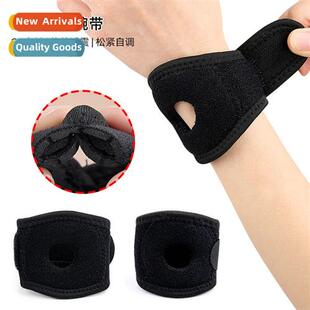 Weightlifting fness pressurized fixed wrist straps thickened