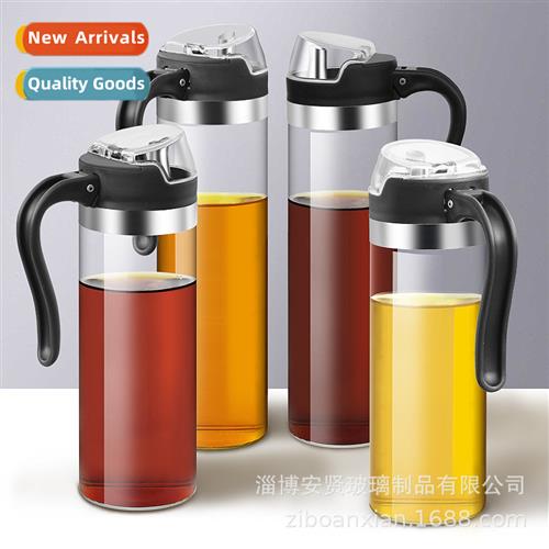 Glass oil jars automatic opening  closing stainless steel sp