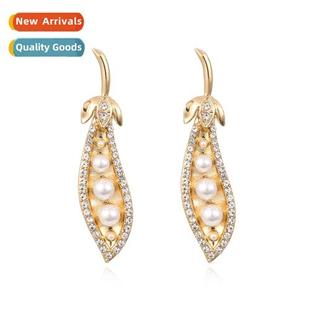 chili earrings creative diamd metal alloy fashi New retro