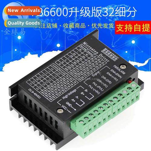 TB6600 upgraded versi 32dpi 42/57/86 stepper motor driver 4.