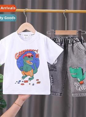 Boys summer su su 2022 new hsome baby boy short-sleeved midd